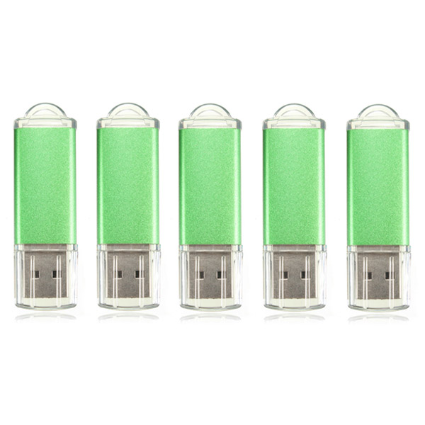 

5 x 128 Мб USB 2.0 флэш-накопитель U диск памяти хранения конфеты зеленый палец